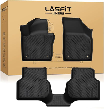 LASFIT Floor Mats Custom Fit for Volkswagen Jetta 2011-2018, All-Weather by LASFIT