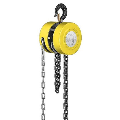 SPECSTAR Hand Chain Hoist 1 Ton 2200 Lbs Capacity 10 Feet by VIVOHOME