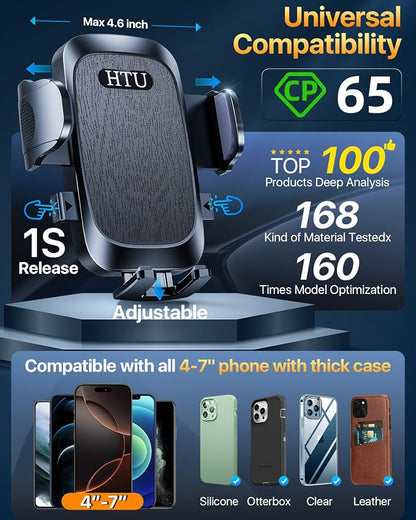 2025 Ultimate Car Phone Mount【98+LBS Strongest Suction & Military-Grade】【Patent - Image 6