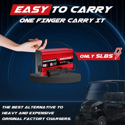 Magula 48 Volt 15 Amp Golf Cart Battery Charger - Image 4