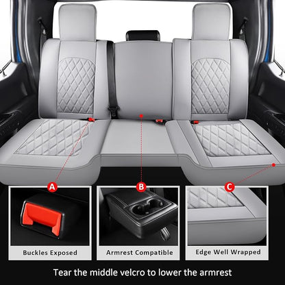 MIROZO Dodge Ram Seat Covers - Image 3