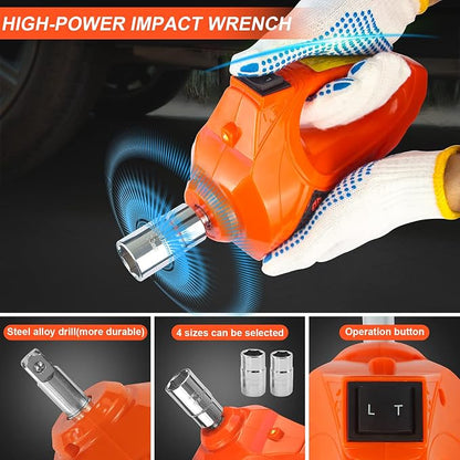 E-HEELP Electric Car Jack Kit 5Ton 12V Hydraulic Car Jack Lift - Image 3