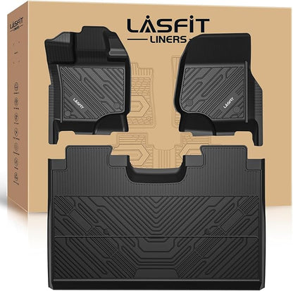 LASFIT Floor Mats for Ford F-150 2015-2025 | F150 Lightning 2022-2025 SuperCrew by LASFIT