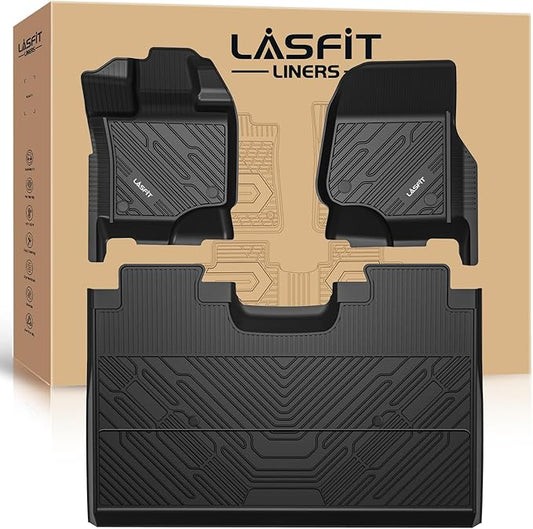 LASFIT Floor Mats for Ford F-150 2015-2025 | F150 Lightning 2022-2025 SuperCrew by LASFIT