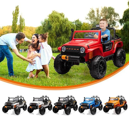 Hetoy 24V 2 Seater Ride On Car for Kids, Electric Truck - Image 8