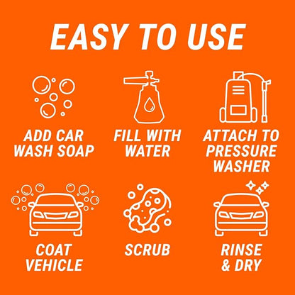 Armor All 2-in-1 Foam Cannon Kit, Car Cleaning Kit Connects to Power Washers - Image 5