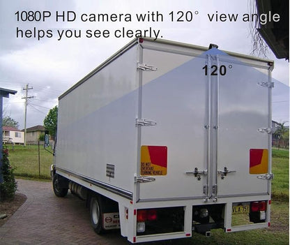 AHD 1080P 7" Reverse Rear View Backup Dual Camera System, Two Cameras - Image 7
