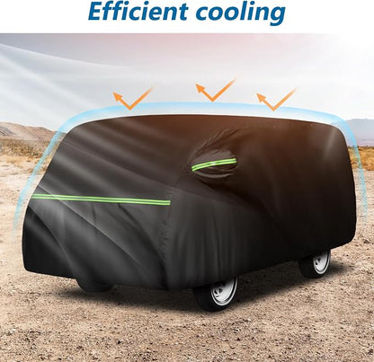 Car Cover for 1964-1970 Dodge A100 for VW Bus T1 T2 T3 1950-1992, 420D Oxford - Image 4