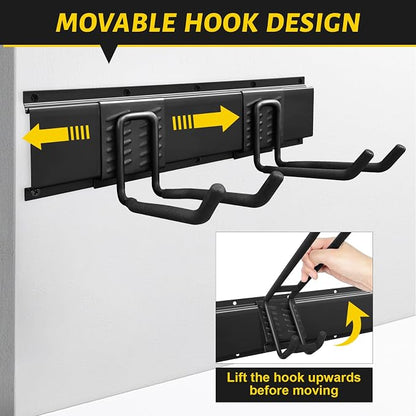 Garage Tool Organizer Wall Mount, 48 Inches Garden Tool Organizer - Image 3