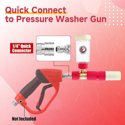 Tool Daily Foam Cannon for Pressure Washer, Original Soap Cannon for Car Washing - Image 5