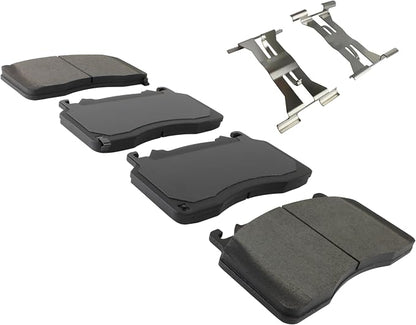 Premium Semi-Metallic Front Brake Pads Compatible - Image 2