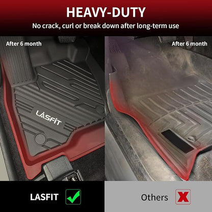 LASFIT Floor Mats for Ford Edge 2015-2024 SE/SEL/SEL - Image 4