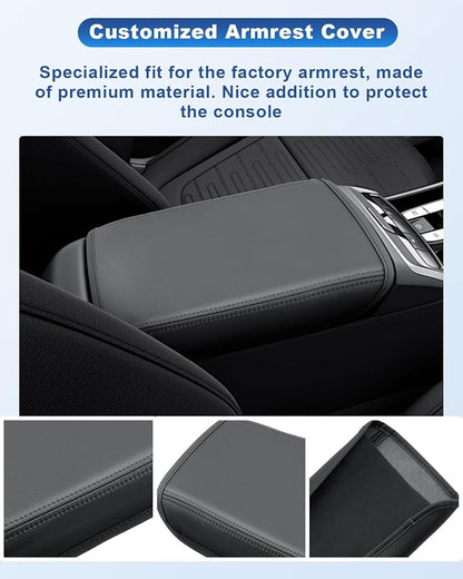 CDEFG Compatible with 2024 Hyundai Santa Cruz Tucson Center Console Cover - Image 2