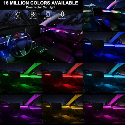 Dream+Color Acrylic Interior Car LED Strip Light - Image 2