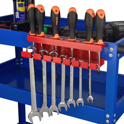 ULIBERMAGNET Magnetic Wrench Holder, Heavy Duty Red Magnetic Screwdriver Holder by ULIBERMAGNET