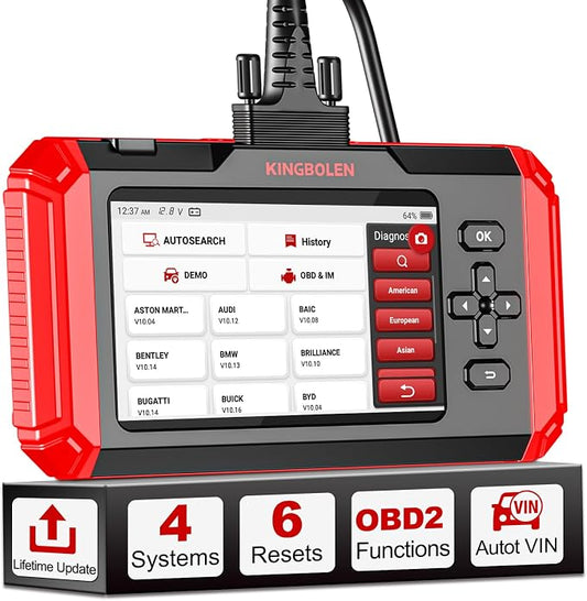 KINGBOLEN S500 OBD2 Scanner, ABS SRS Engine at Diagnostic Tool, Automotriz Code by KINGBOLEN