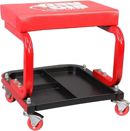 Torin Big RED TR6300-3 250lbs Red Rolling Automotive Creeper Garage/Shop Seat: - Image 6