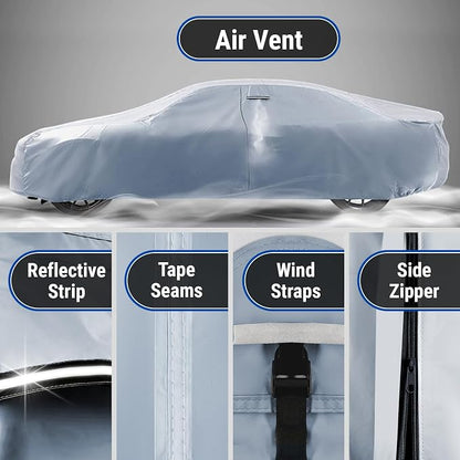 iCarCover Premium Car Cover for 1992-1999 Buick Lesabre Heavy Duty Waterproof - Image 5
