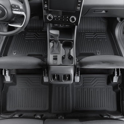 Floor Mats Set for 2022-2025 Hyundai Tucson Gas, Full Coverage All Weather - Image 3