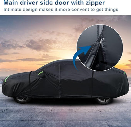 Outdoor Car Cover for Porsche Panamera 2014-2025 Waterproof All Weather Heavy - Image 5