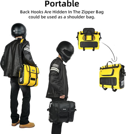 Rhinowalk Motorcycle Saddlebags, Waterproof Saddlebags, Quick Release 15L - Image 3