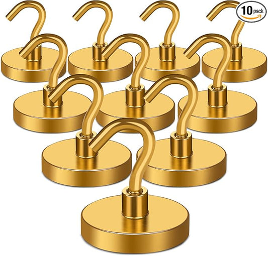 MIKEDE Magnetic Hooks, 150LB Heavy Duty Magnets by MIKEDE
