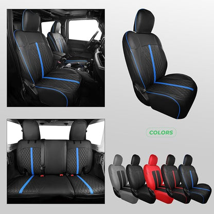 for Jeep Wrangler Seat Covers 4Door JK 2013 2014 2015 2016 2017, Custom Car - Image 8