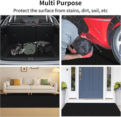 36 * 60IN Oil Spill Mat, Garage Floor Mat, Premium Absorbent Oil Pad, Waterproof - Image 5