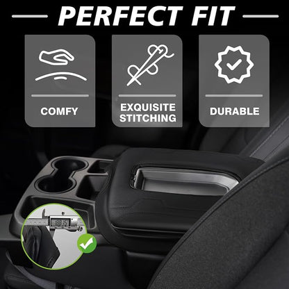 Muslogy Center Console Armrest Cover Compatible - Image 6
