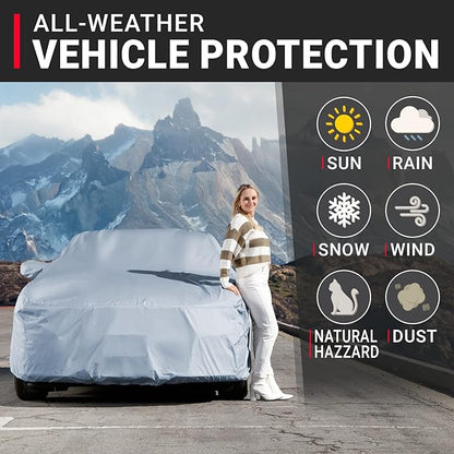 iCarCover Premium Car Cover for 1986-1988 Buick Riviera Heavy Duty Waterproof - Image 2