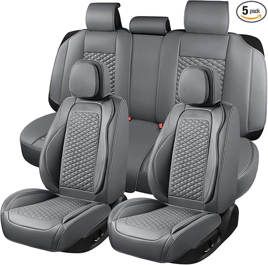 Car Seat Covers Full Set Leather Seat Covers Automotive Seat Covers Universal by truckerset