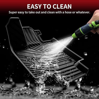 LASFIT Floor Mats for Toyota Highlander 2020-2025 8-seat All Weather TPE Custom - Image 6
