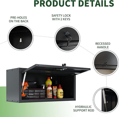 Garage Wall Cabinet, Metal Wall Cabinet - Image 4