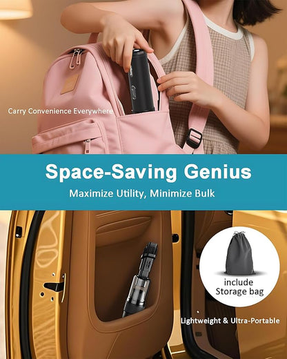Car Vacuum Portable Cordless, 21000PA Handheld High Power Suction & Blower - Image 9