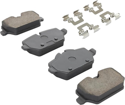 Premium Semi-Metallic Rear Brake Pads Compatible - Image 2
