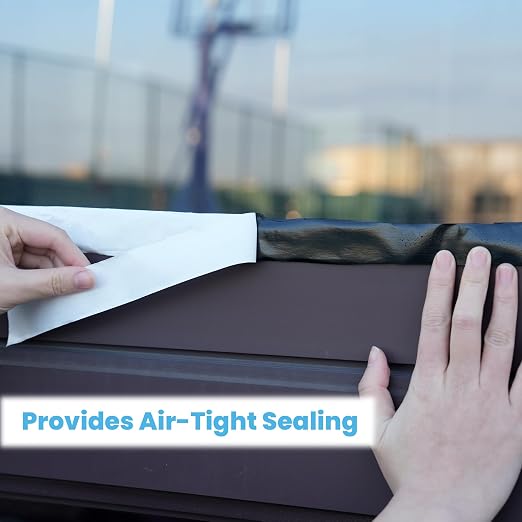 Butyl Sealing Tape Black, RV Window Sealant and Caulking, Waterproof Butyl Seal - Image 2