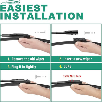 26" 16" 12" Windshield Wiper Blades Replacement - Image 8