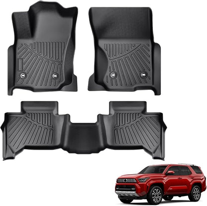 Floor Mats for 4Runner 2025, All Weather Floor Mats Floor Liners Compatible by HOME