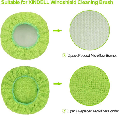 XINDELL 5 Pack Microfiber Pads – Replacement Heads Cover - Image 2