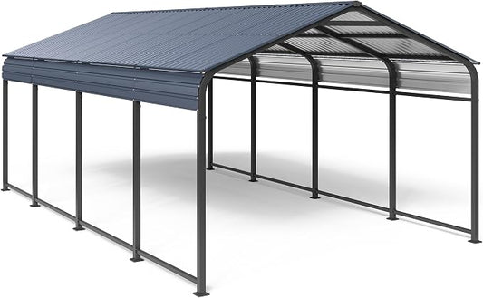 OC Orange-Casual 12 x 20 FT Metal Carport, Outdoor Heavy Duty Steel Canopy by OCOrange-Casual