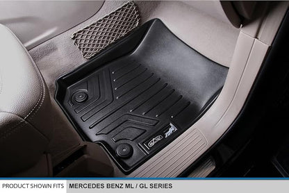 SMARTLINER Custom Fit Floor Mats 2 Row Liner Set - Image 3