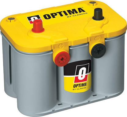 OPTIMA Batteries High Performance D34/78 YellowTop Dual Purpose Sealed AGM Car by Clarios