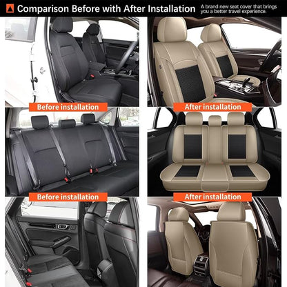 Seat Covers Fit for Toyota Camry 2012-2023 2024 2025: Car Seat Covers Full Set - Image 7