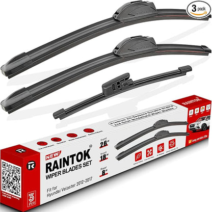 Windshield Wiper Blades Replacement by RAINTOK