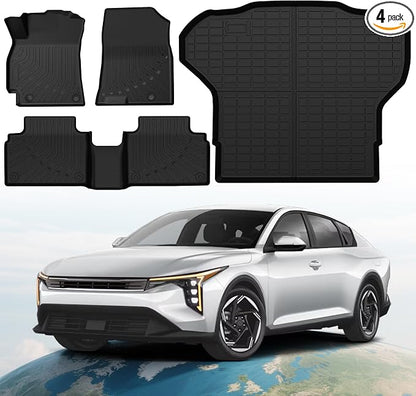 Floor Mats & Cargo Mat Custom Fit by Tiezful