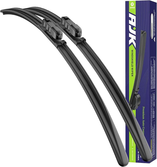 AJK Wiper Blades for Tesla Model 3 2017 2018 2019 2020 2021 2022 2023, 2 Piece by AJK