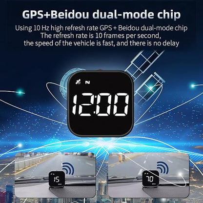 G4S Digital GPS Speedometer, Car HUD Heads Up Display - Image 6