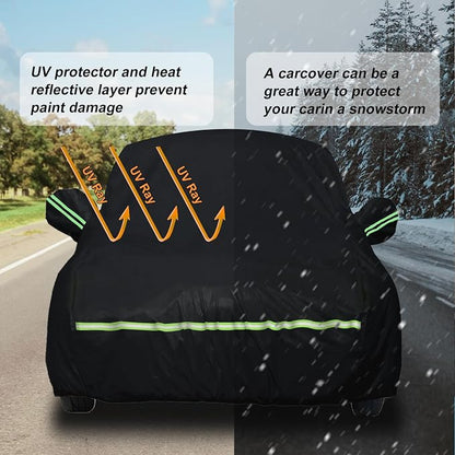 Waterproof Car Covers for 2002-2021 Mini Cooper/Cooper S 2-Door 210T Custom 6 - Image 5