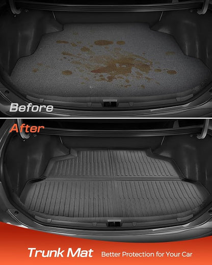 Car Floor Mats for Toyota Corolla: 2009-2013 Cargo Liner, All Weather Car Mats - Image 6
