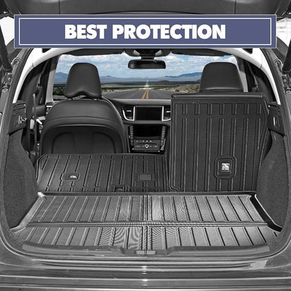 Floor Mats Fit for 2019-2025 Infiniti QX50 Floor Liner Cargo Mats，All-Weather - Image 5